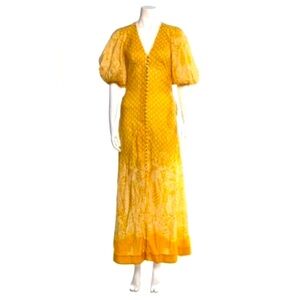 Zimmermann puff sleeve maxi dress 4